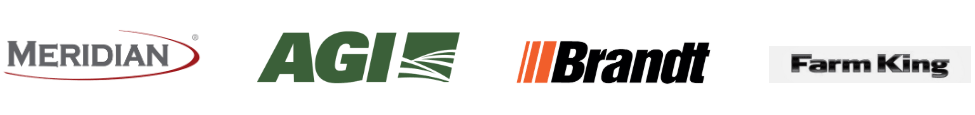 AGI Meridian farm king brandt logos